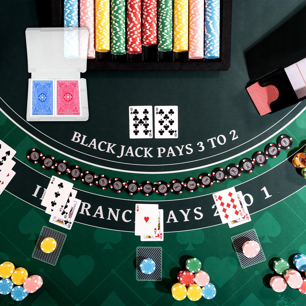 4 Pcs Plastic Playing Cards Boxes, Snaps Closed Empty Plastic Storage Box, 2 Dec