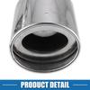 A ABSOPRO Muffler Cutter, Exhaust Pipe, Downward, General Purpose, For Car Exterior Supplies, Oval