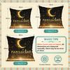 Ramadan Cushion Pillowcase Printed Polyester 40/45/50Cm Throw Pillowcover Decorative Sofa Cushion Pillowslip Home Decor