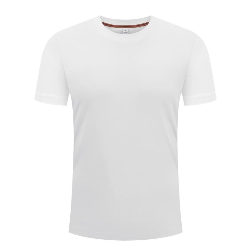 T-shirt da uomo a maniche corte con scollo rotondo in seta ghiacciata, Top da uomo per sport e tempo libero per la corsa, Abbigliamento da uomo a maniche corte ad asciugatura rapida per il fitness