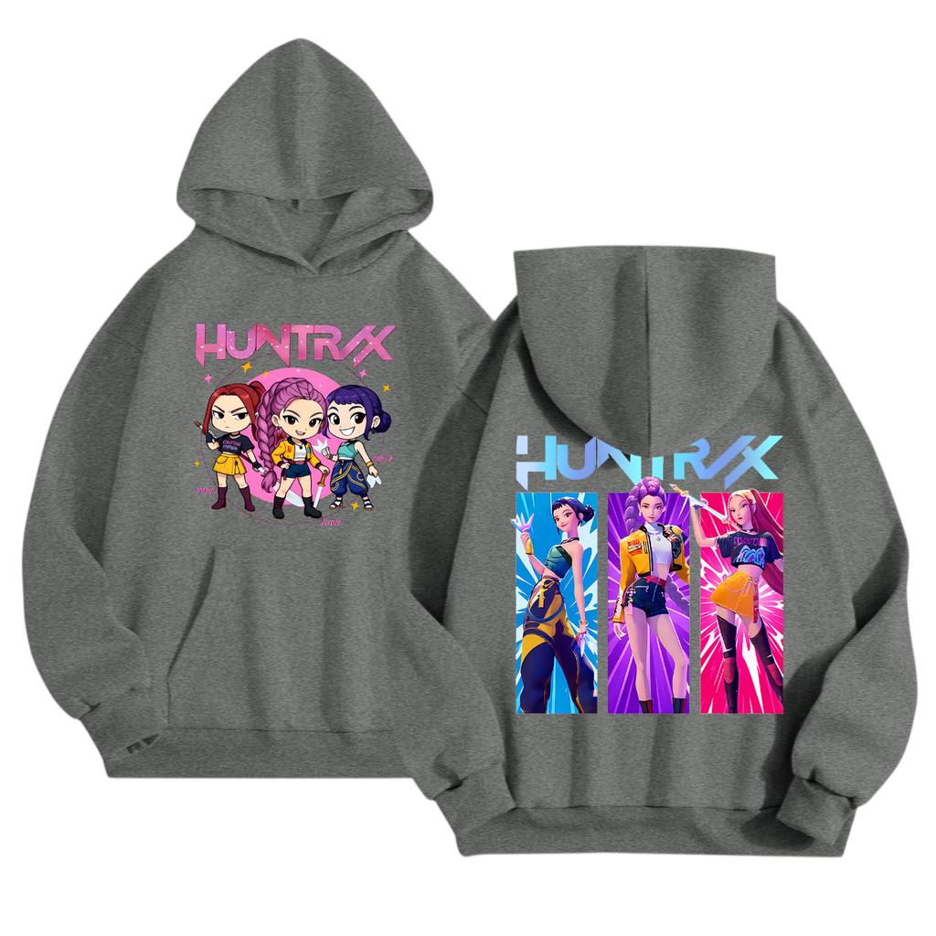 Children's Long-sleeved Loose Pullover Fashionable Hooded Sweatshirt