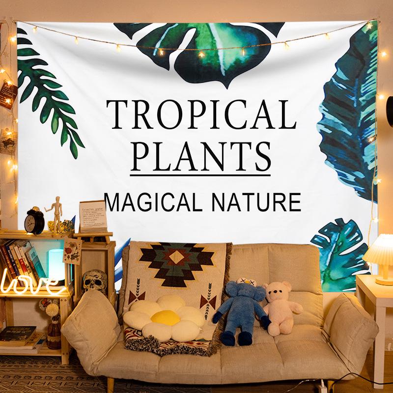 INS Style Bedroom & Dormitory Wall Hanging Cloth – Canvas Poster Decor