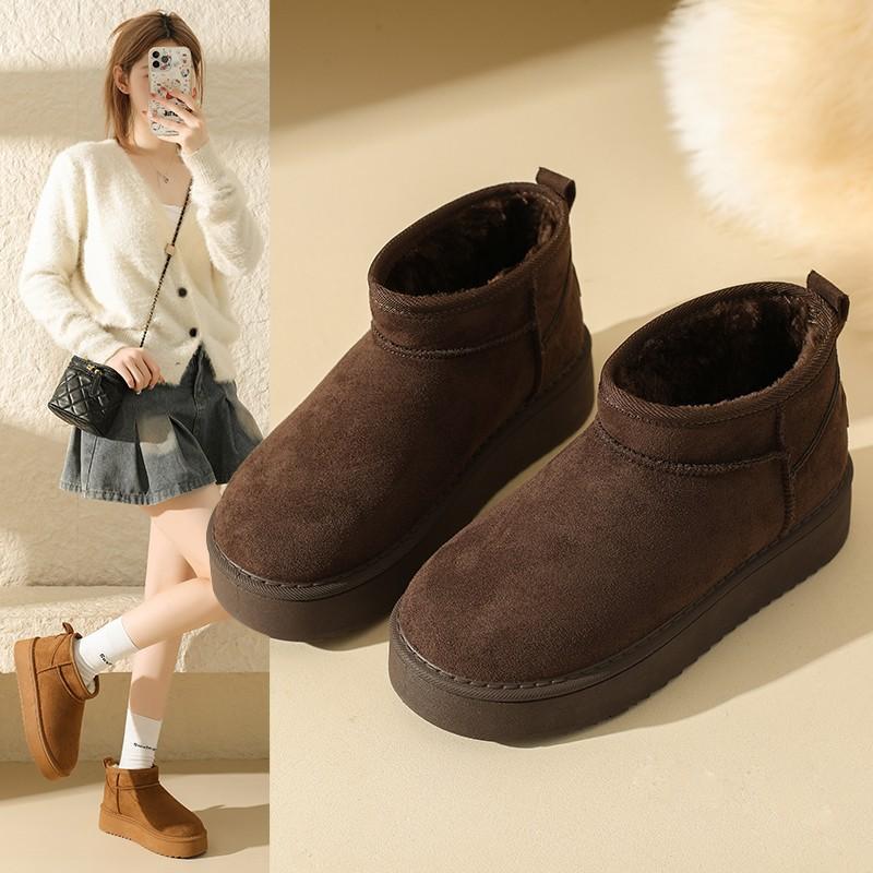 

Новый стиль женских зимних ботинок — это пара флисовых и утепленных теплых хлопковых ботинок 40