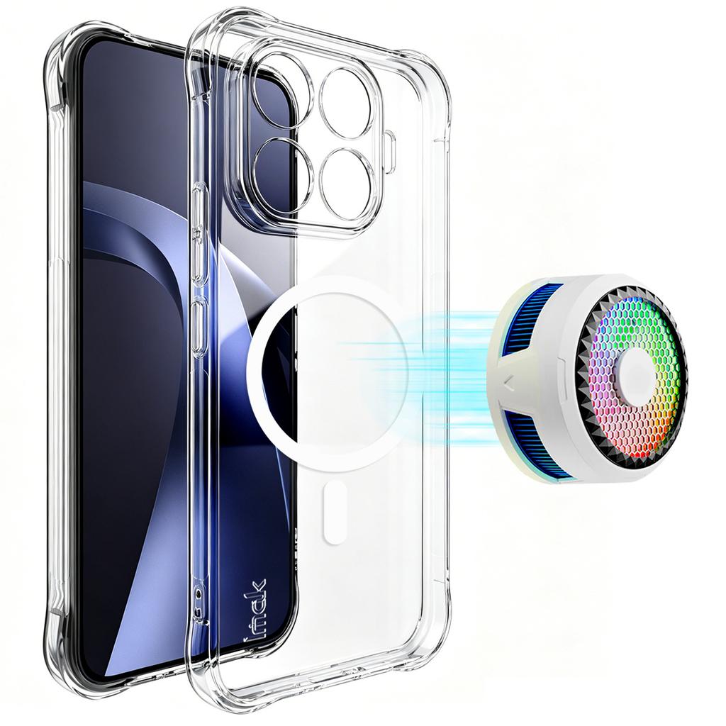 Pouzdro na telefon Xiaomi 17T Pro 5G IMAK Nárazuvzdorné měkké magnetické pouzdro