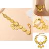 Trendy Gold Alloy Foot Chain With Tassels For Women For Bride And Spring Fashion