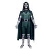 Halloween Dr. Doom Cos Costume Three-piece Set with Cape and Mask Dr. Doom Adult Role-playing Suit