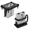Strong 50A Current Electrical Plugs Panel Base Featuring Guard Panel Mounting Bases for Boats Campers & Motorhomes