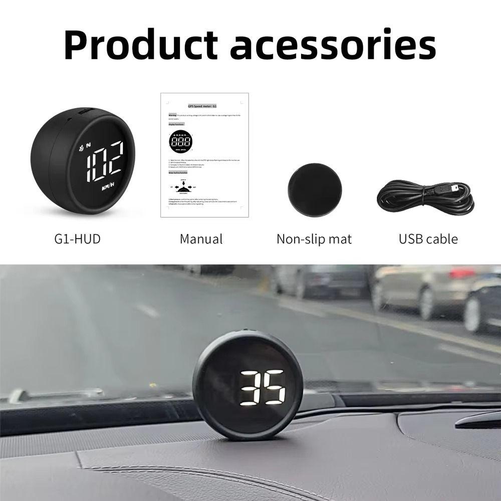 HUD Digital Speedometer Universal GPS Digital Speedometer Car Head Up Display Car Accessories