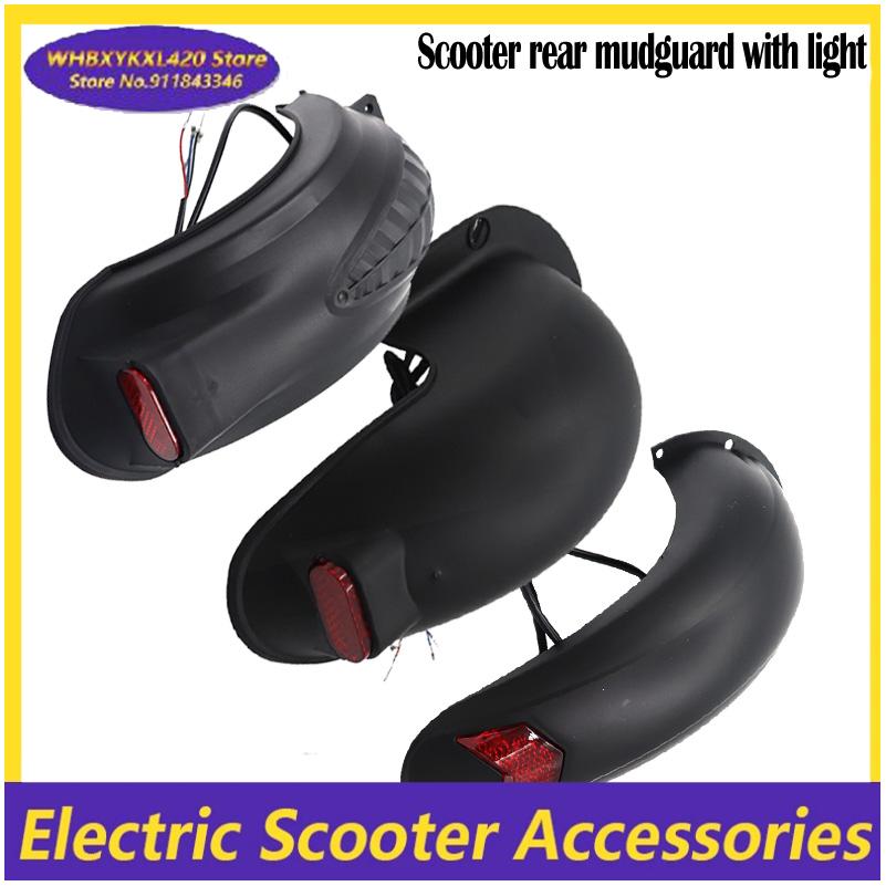 Tire Splash Fender For KUGOO M4/M4 Pro Electric Scooter Rear Mud Guard Back Wing 10 Inch Scooter Accessories