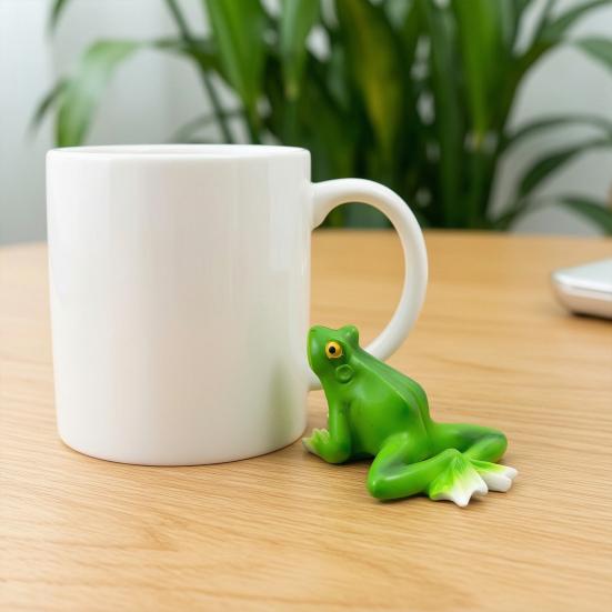 Frøfigur, Vandtæt Udeudsmykning af Harpiks, Levende Bionisk Design Skulptur, til Have Gård Dam Akvarium Landskabspleje