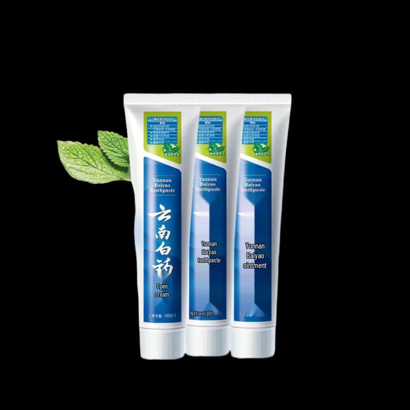 Yunnan Baiyao Mint Fresh Oral Care Toothpaste 3 x 150g