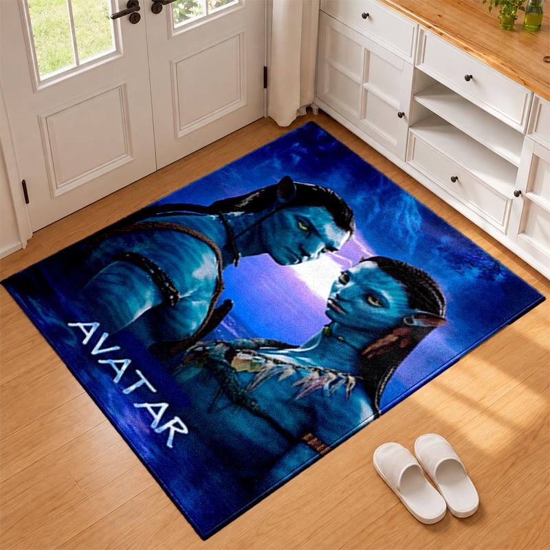 Avatar Carpet Door Mat for Living Room or Bedroom Protective Mat Under Chair Office Decoration Christmas Gift Birthday Present