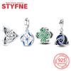copper Celtic Knot Charm for Bracelets Bead Jewellery Charm for Woman Making Fine Jewellery Gift Diy Accessory