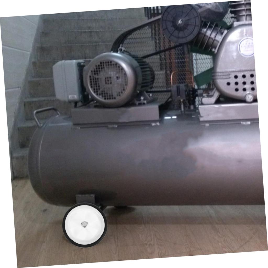 2-Piece Replacement Caster Wheels for Air Compressors, Easy Installation, High Efficiency, Caster Compressor Rollers, Suitable for Industrial Use
