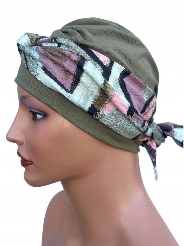 Lena Women' Turban 002-389 Cotton Scarf Even After Chemotherapy