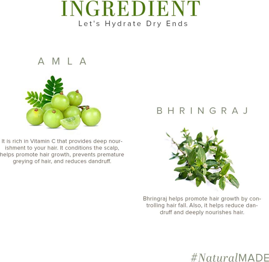 Natural Amla & Bhringraj Hair Cleanser/Shampoo