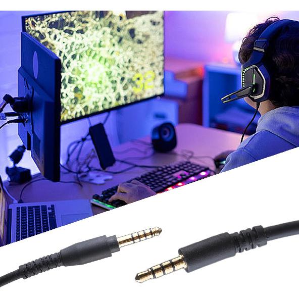 4.4mm Headphones Cable for Headphones Replacement Music Cable Cord Headphone Connected to Playback Device Cable