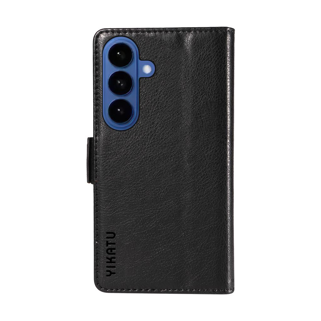 For Samsung Galaxy S26/S26 Pro Case YIKATU YK-007 Litchi Texture PU Leather Wallet Phone Cover