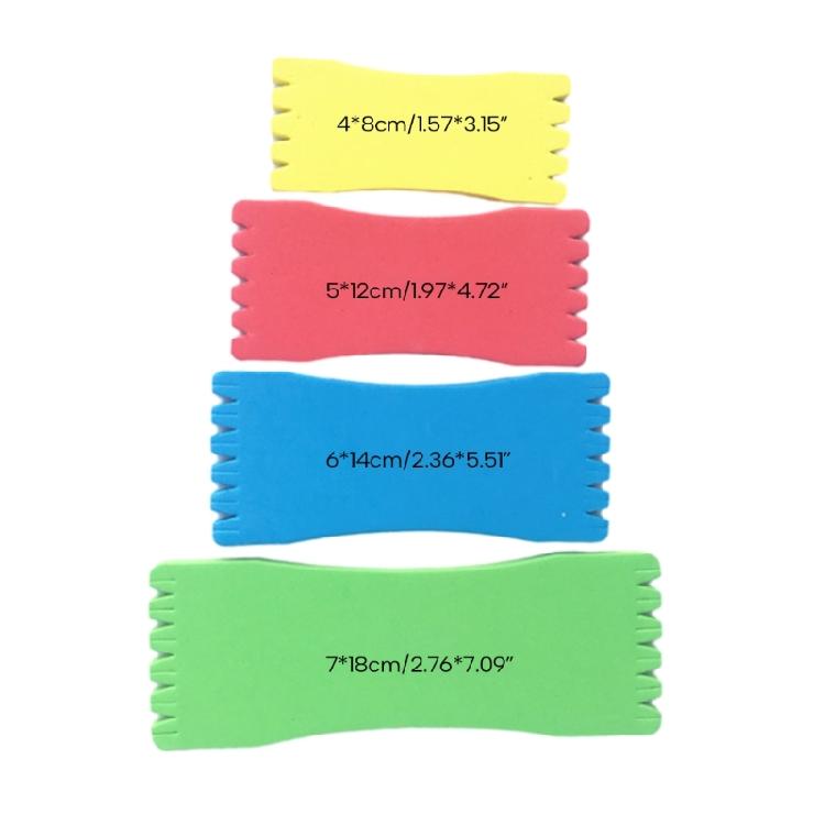 10Pcs/pack Fishing Spooling Accessories Cord Holder Fishing Line Winding Board