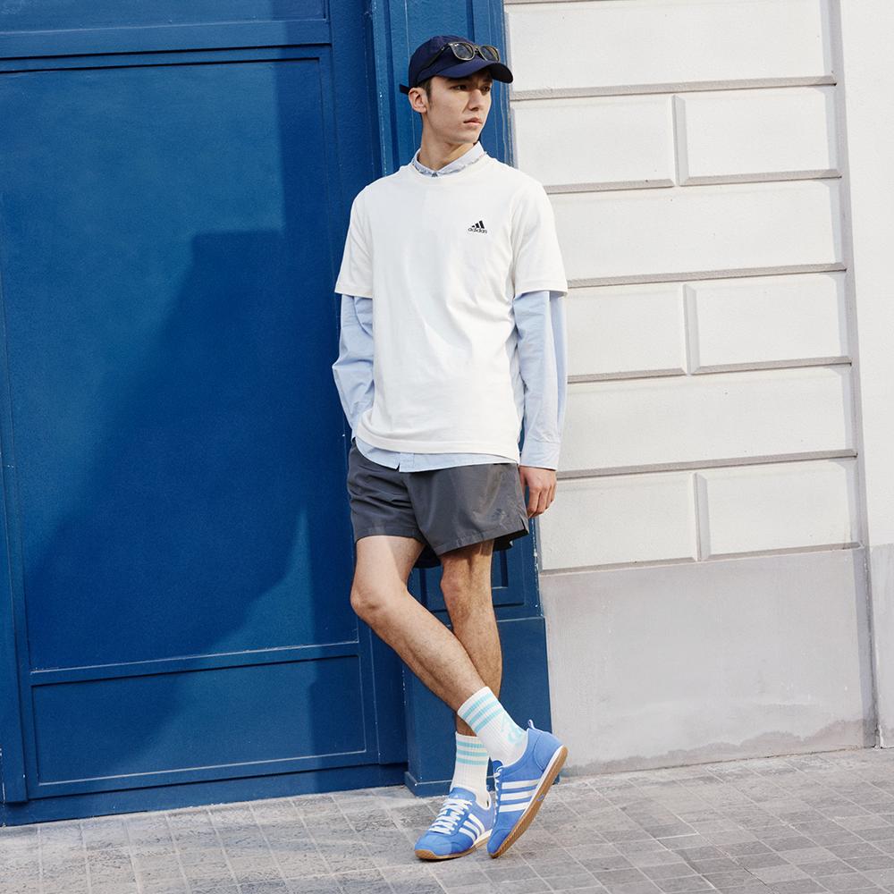 Adidas VS Jog 2.0 'Blue Fusion Chalk Gum'