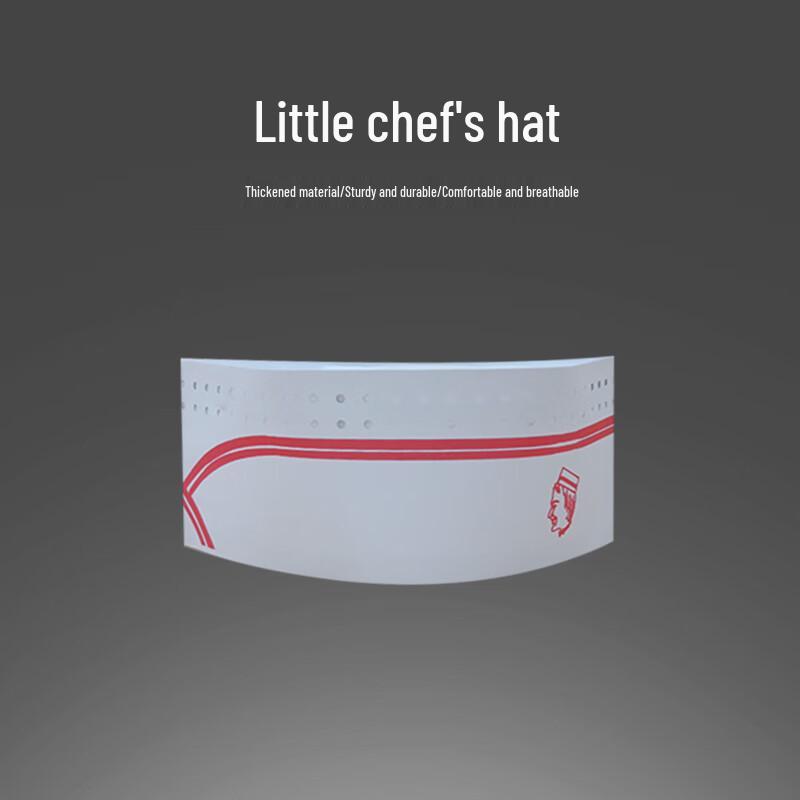 Disposable Non-woven Low-Profile Chef Hat