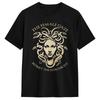 Medusa Weiblicher Blick Versteinere Das Patriarchat Feministische Geschenk Baumwoll-T-Shirt Für Unisex Sommer Y2K Lustige T-Shirts Harajuku T-Shirt