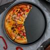 2Pcs Pizza Pan, 6in/9in/10in/12in Deep Dish Round Pizza Pan for Oven, Non Stick Thickened Carbon Steel Baking Pan for Home Kitchen, Dishwasher