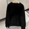 Boys Thick Fleece Lined Kids High Neck Knit Pullover Sweater