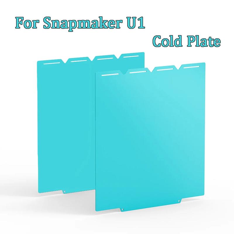 Für Snapmaker U1 Bauplatte OMG Kaltplatte PLA PETG Niedrigeres PETG PLA Temperatur Strom Sparen Maschinenlast Reduzieren Fast Glatte Oberfläche