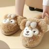Duffy Bear Girls’ Cotton Slippers, Autumn/Winter 2025: Fleece-lined, Thick, Warm, Non-slip, Casual, Closed-toe Design.