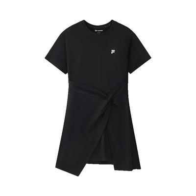 Women's Irregular Knit T-Shirt Dress
