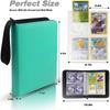 Zipper style card book, 4/9 compartments, game card book, game collection book package