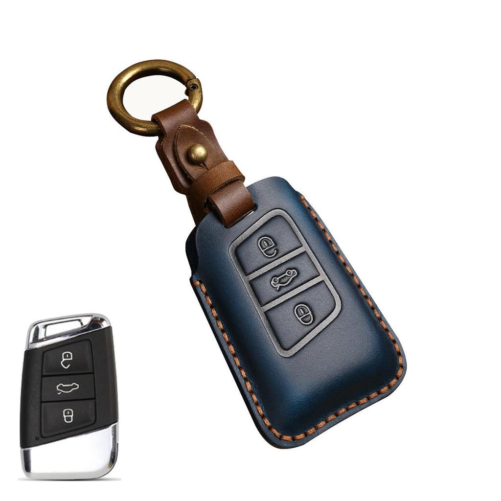 Volkswagen Magotan Passat Sagitar CC Touran Leather Key Case