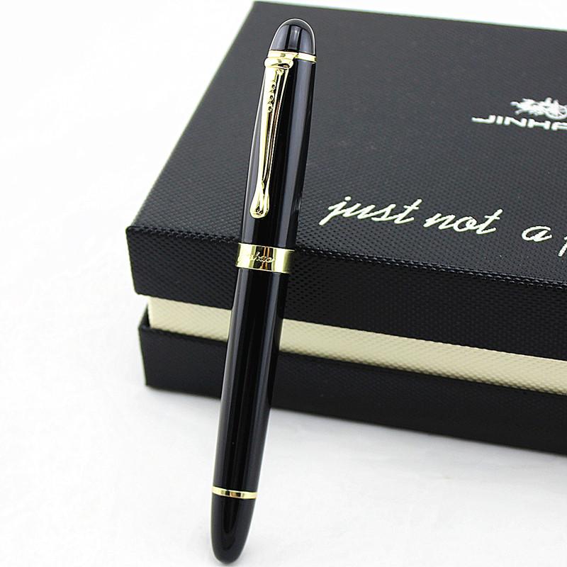 Jinhao X450 Nero Lucido 18Kgp Pennino 0.7Mm Pennino Lrgo Jinhao 450 Lusso Business Viola Vino Verde Dorato 21 Colori Seleziona