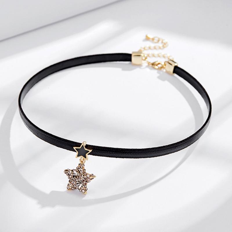 Kort, Personlig Kragebenskjede, Enkelt Halskjede, Elegant Designkrage