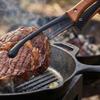 BUNDOK Tongs Large with Stainless for BBQ and Grilled Meats (BD-931) Cover, Steel, 29cm,