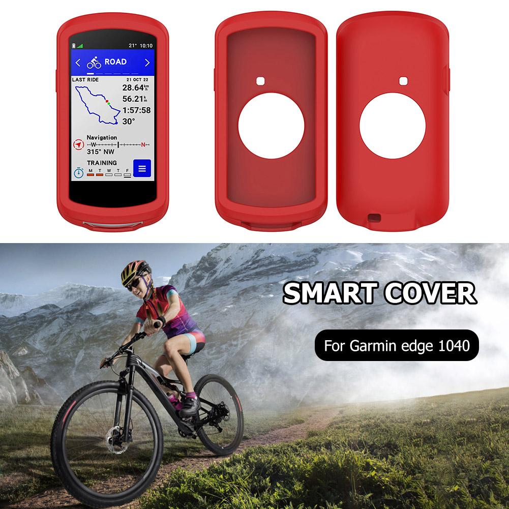 Silikonový ochranný kryt TPU pro Garmin Edge 1040, ochranný kryt na cyklistický počítač, odolný proti pádu, měkké pouzdro na stopky