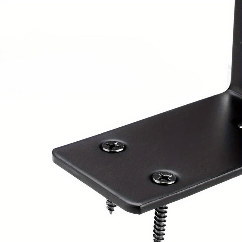 2pcs Thickening Right Angle Brackets 90 Degree L Shape Corner Brackets Heavy Duty Wide Metal Corner Braces Shelf