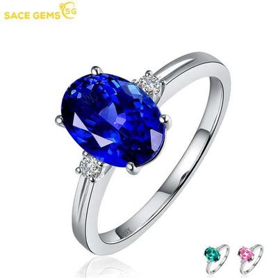 Classic Copper Alloy Zircon Ring Ladies Jewelry Wedding Promise Party Gift