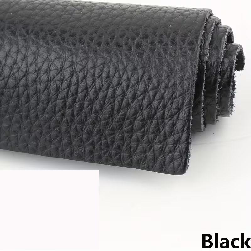 20 color head layer cowhide genuine leather material 1.5mm thickness lychee pattern genuine cowhide handmade DIY headboard sofa