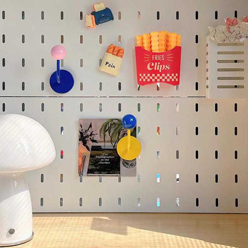 Non Perforated Magnetic Hook For Bathroom And Kitchen, Strong And Seamless Magnetic Suction Hook For Refrigerator