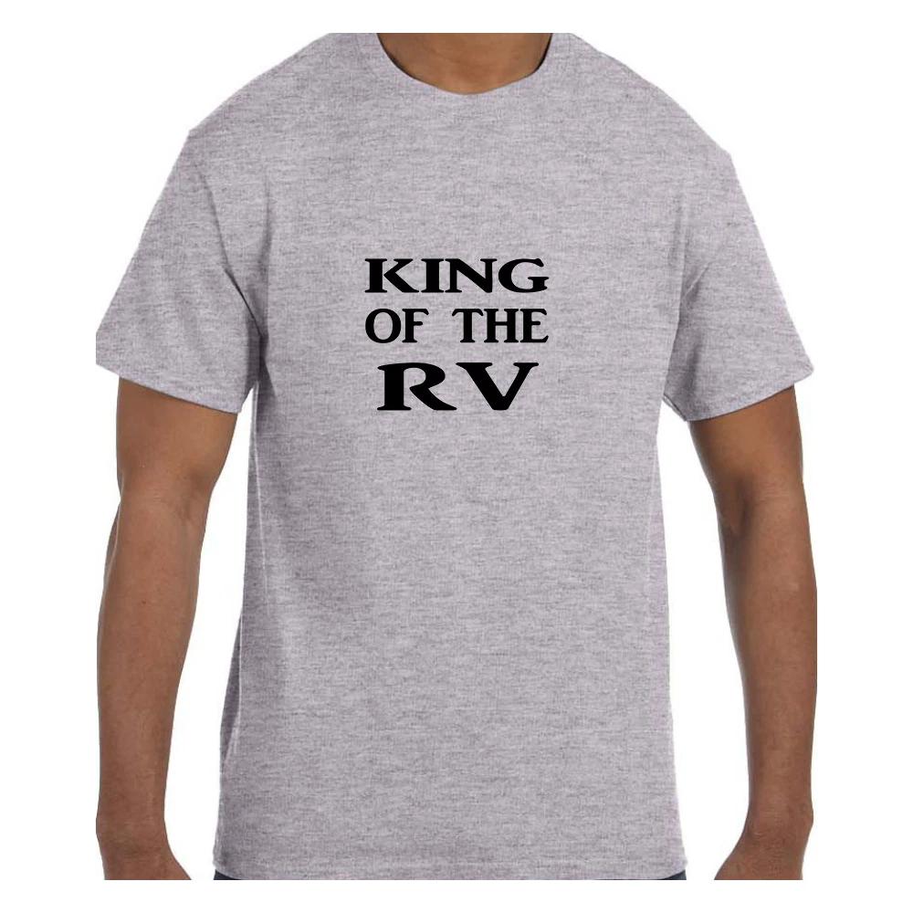 Funny Humor T shirt Father s Day King of the RV S
