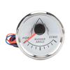 Rudder Angle Indicator Gauge 8 Colors Backlight 52mm Rudder Angle Meter with Sensor for Boats Yachts Speedboats