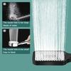 4 Modes Adjustable Rainfall Shower Black Large Flow Shower Head High Pressure Water Saving Eco Shower Mixer Bathroom Accessories