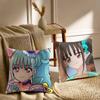 Nekoyashiki M-Mayu Pillow Case Sofa and Living Room Decorative Cushion Covers Dust-proof and Mite-proof Invisible Zipper