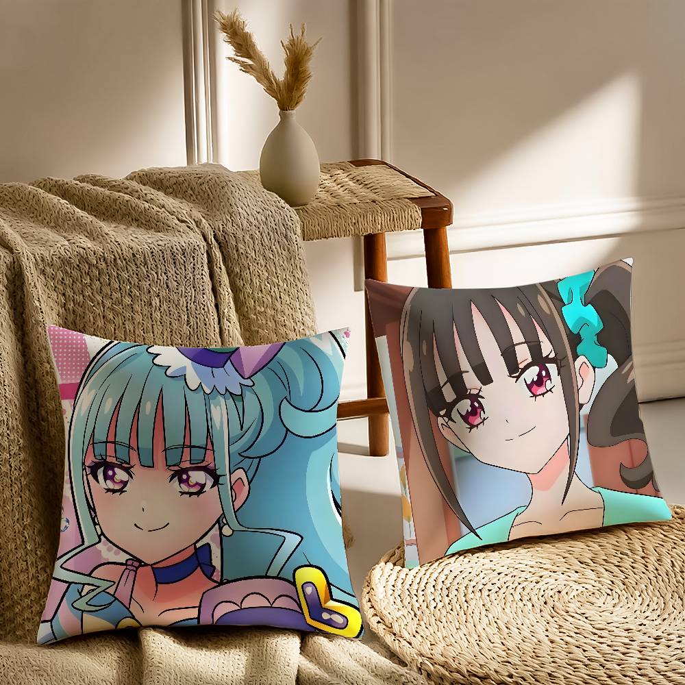 Nekoyashiki M-Mayu Pillow Case Sofa and Living Room Decorative Cushion Covers Dust-proof and Mite-proof Invisible Zipper