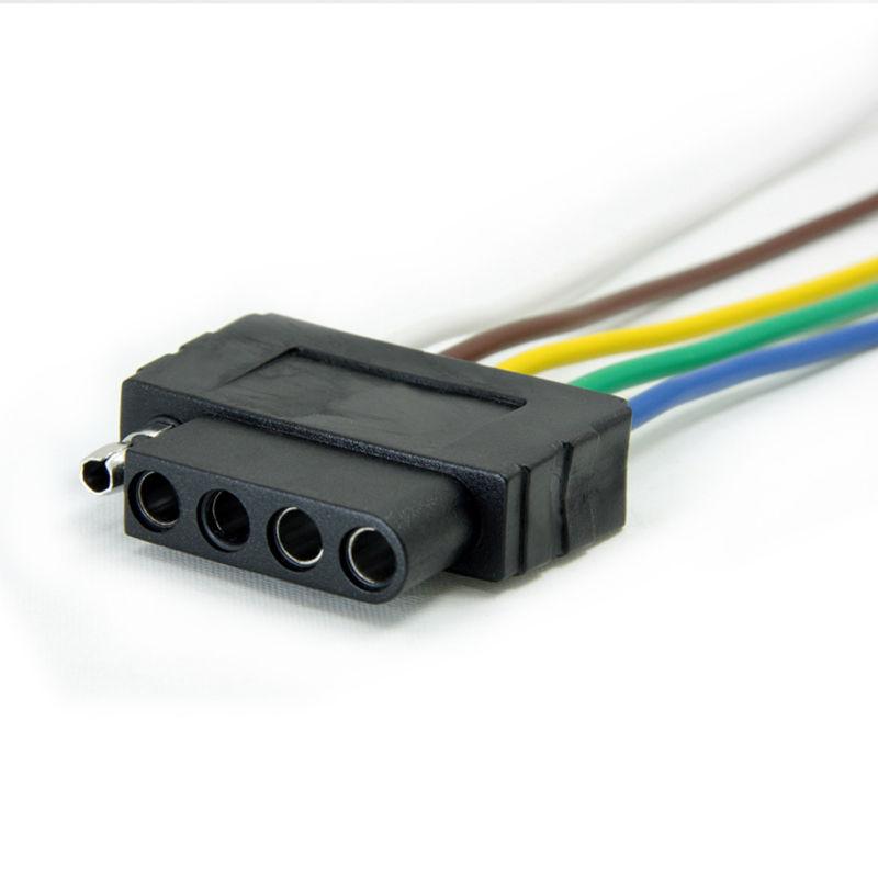 36“ Trailer Light Wiring Harness Extension Cable 5-Pin Adapter Wire Connector
