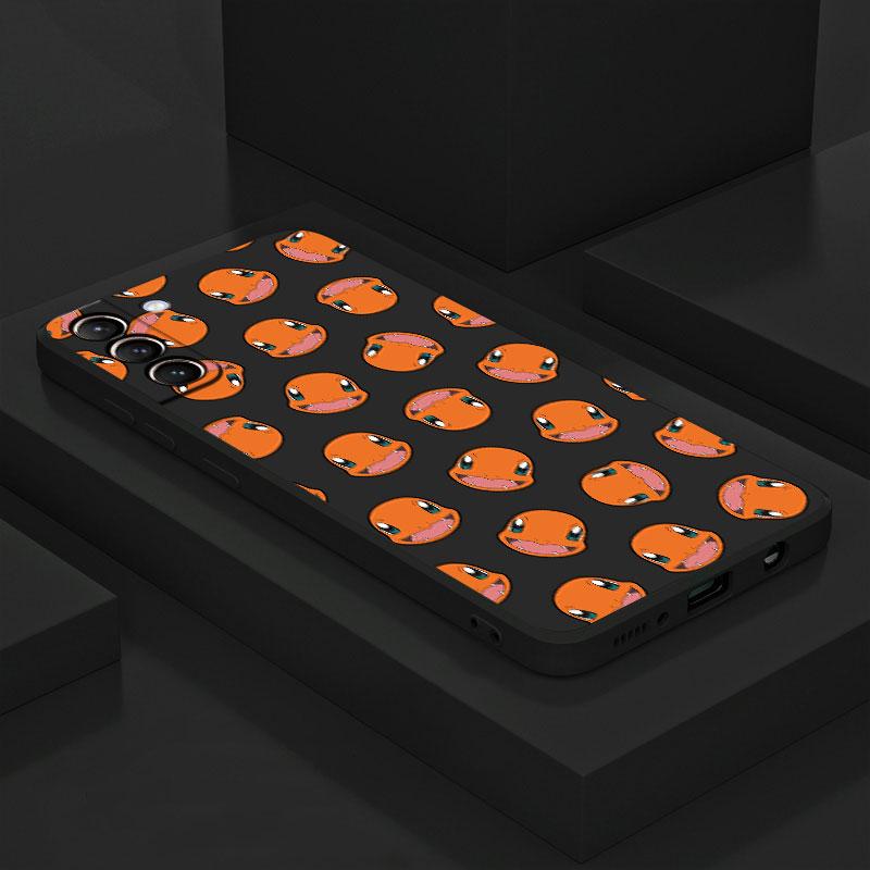 Roztomilý Pikachu Pkemon Anime Pouzdro Pro Samsung Galaxy S20 S22 Ultra S21 FE S10 S9 Plus Note 20 10 Lite 9 Měkký Kryt na Telefon Skořepina