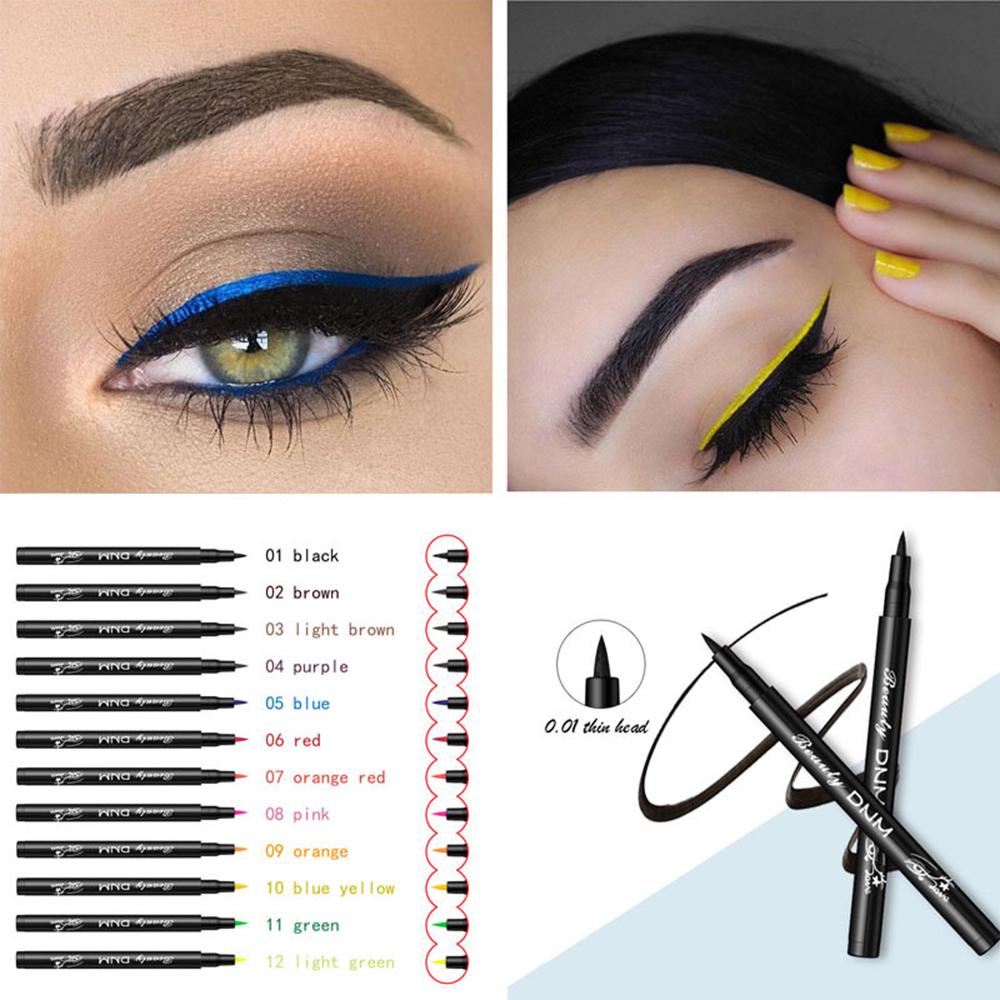 Multicolor Eyeliner Pencil Waterproof Eye Liner Makeup Beauty Cosmetics