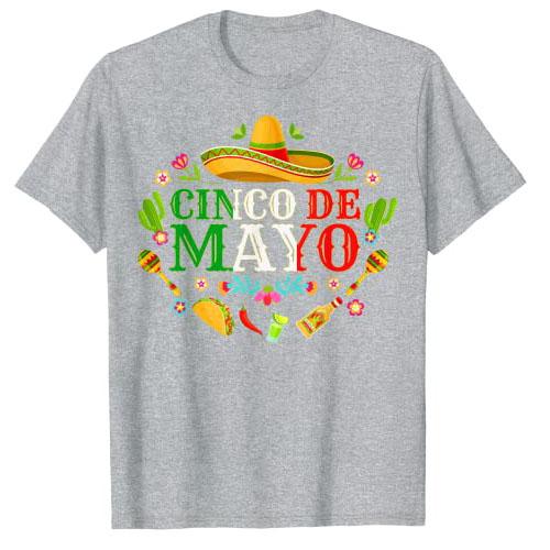 Cinco De Mayo Fiesta Surprise Camisa 5 De Mayo Viva Mexico TShirt Funny Family Graphic Tee Tops Holiday Vacation Clothes Gifts